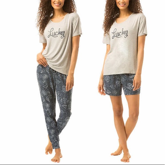 NWT LUCKY BRAND Ladies' 3-piece Pajama Set - Picture 1 of 5